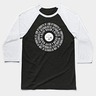 Bedlam & Belfry Concentric Logo Black Baseball T-Shirt